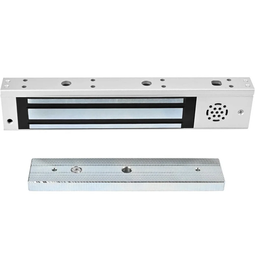 Door Access Control System Inswinging 600Lbs Magnetic Lock Kit Build-In Alarm Be